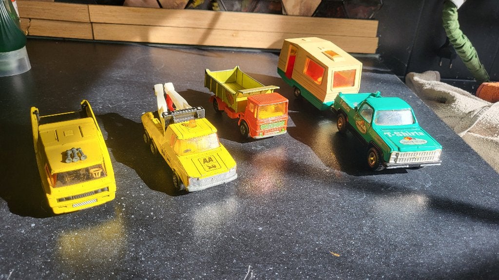 Vintage Matchbox Super Kings & Majorette set (Jaren 70), Ophalen of Verzenden, Gebruikt, Auto, Matchbox