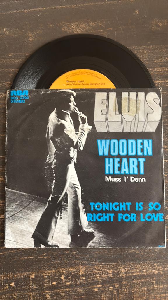 Elvis - Wooden heart, Ophalen of Verzenden, Zo goed als nieuw, Pop
