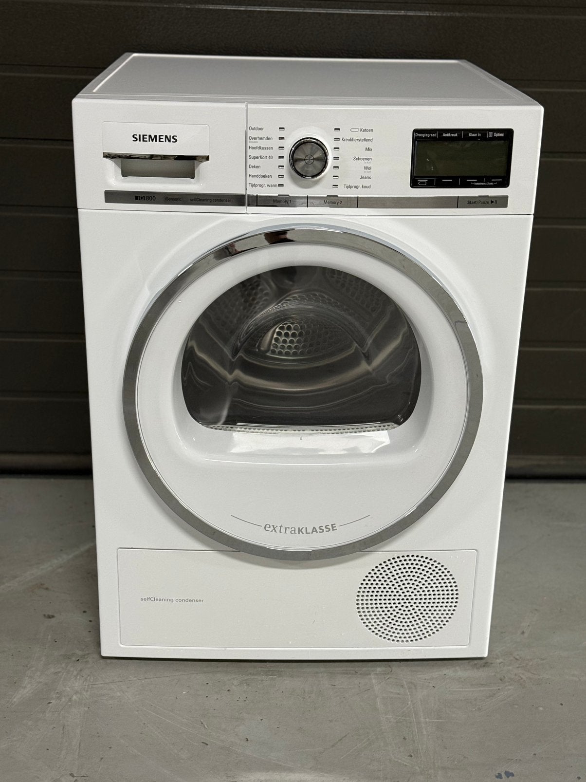 SIEMENS IQ800 8KG A+++ SELFCLEANING WARMTEPOMP DROGER ZGAN!, Witgoed en Apparatuur, Wasdrogers, Minder dan 85 cm, Overige typen