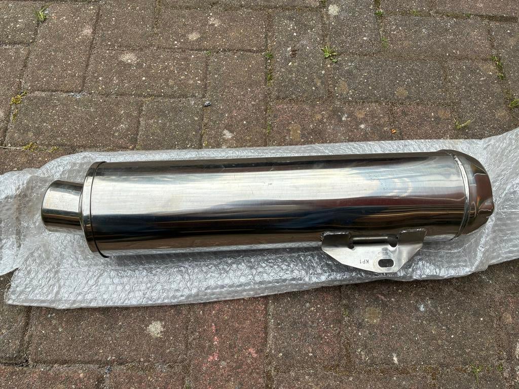 Uitlaatdemper rvs Triumph 2200806, Motoren, Ophalen, Gebruikt