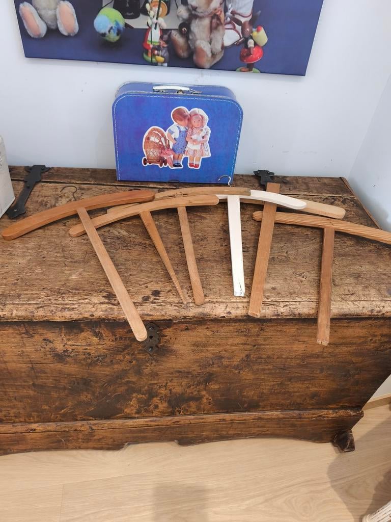 Antieke houten kapstokken, Antiek en Kunst, Curiosa en Brocante, Ophalen of Verzenden