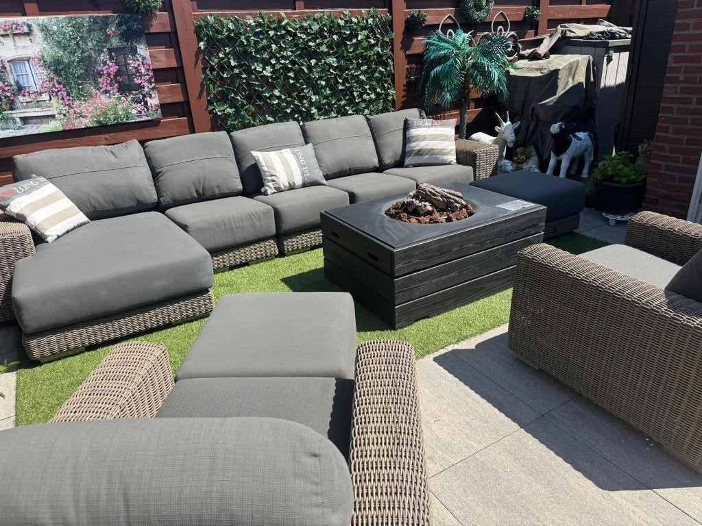 Prachtige XXL Kingston Loungeset Tuinset, Ophalen, Meer dan 8 zitplaatsen, Zo goed als nieuw, Loungeset