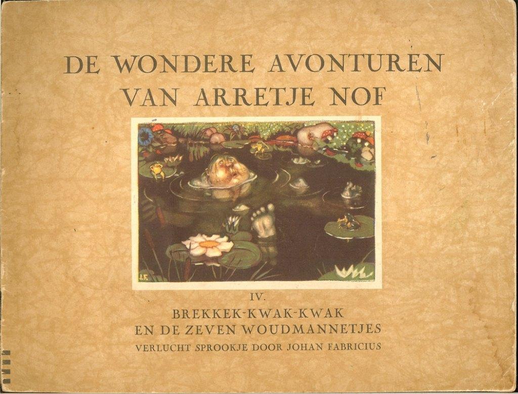 JOHAN FABRICIUS - : De Wondere Avonturen van Arretje Nof: I, Eén stripboek, Ophalen of Verzenden, Gelezen