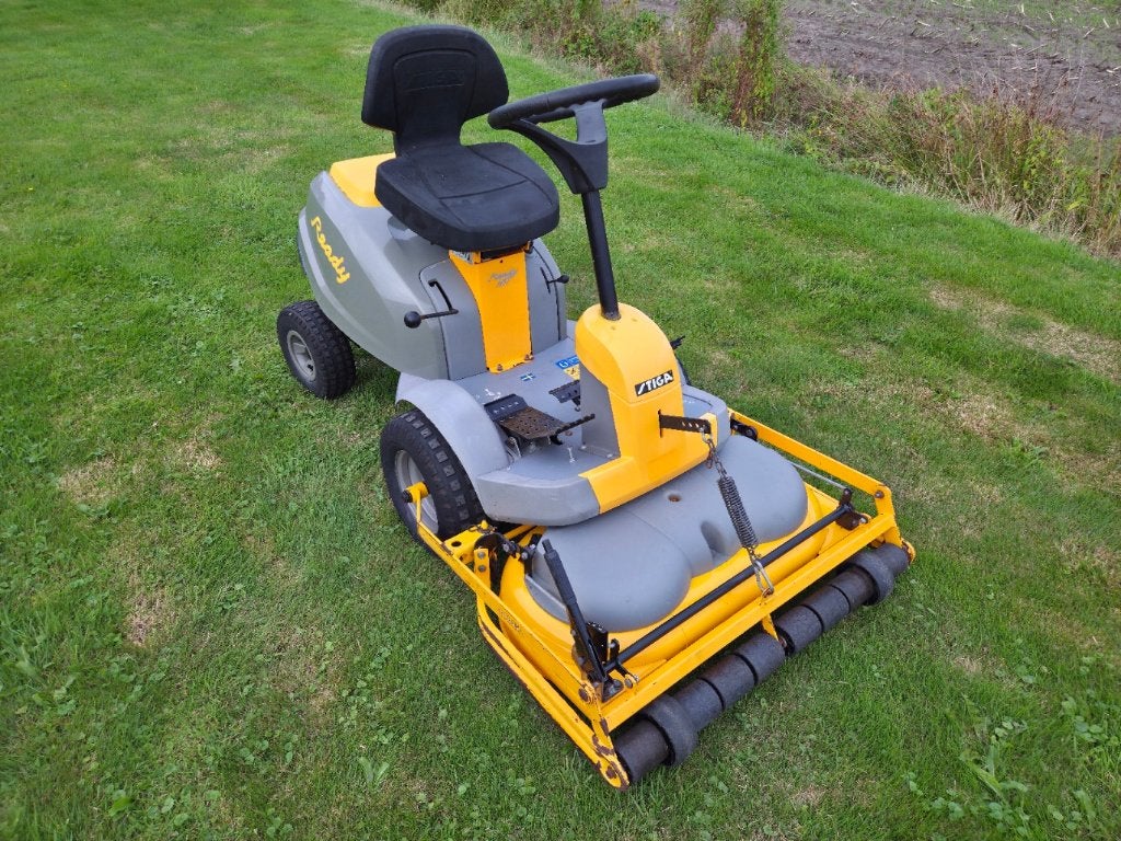 stiga ready hst 85 cm zitmaaier met 3 maanden garantie, Ophalen, Gebruikt, Stiga, Elektrische starter