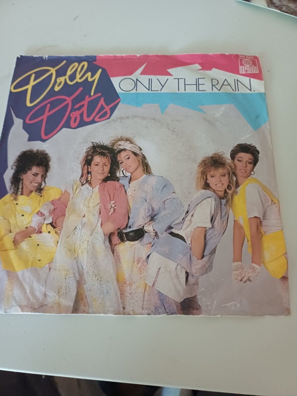 Dolly Dots - Only The Rain (Vinyl Single), Gebruikt, 7 inch, Ophalen of Verzenden, Pop