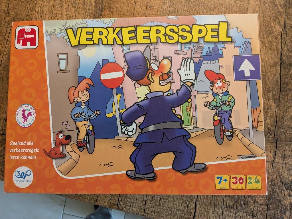 Familie verkeersspel, Vijf spelers of meer, Ophalen of Verzenden, Zo goed als nieuw