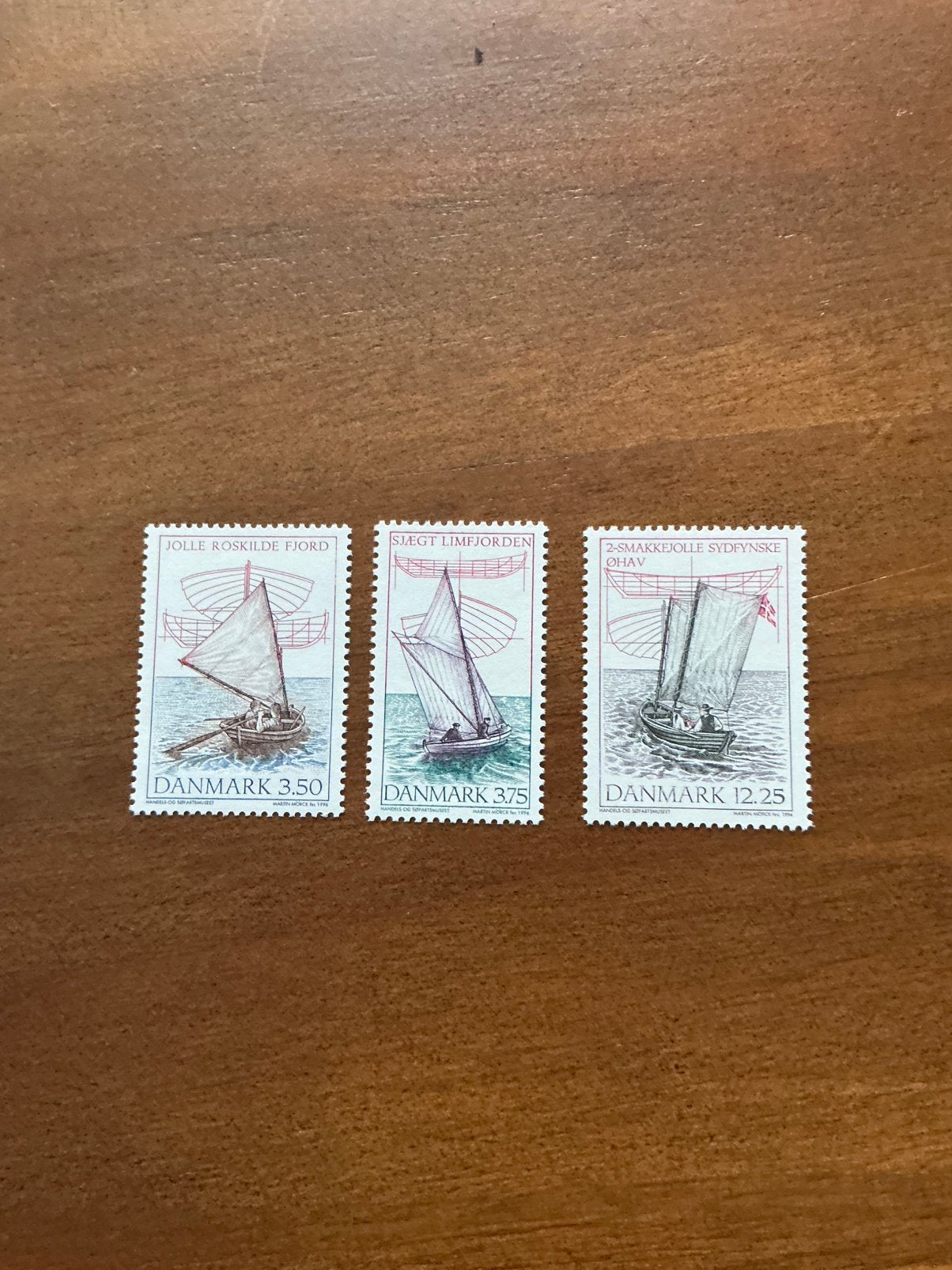 DENEMARKEN JAAR 1996 NRS. 1127+28+29, Ophalen of Verzenden, Postfris