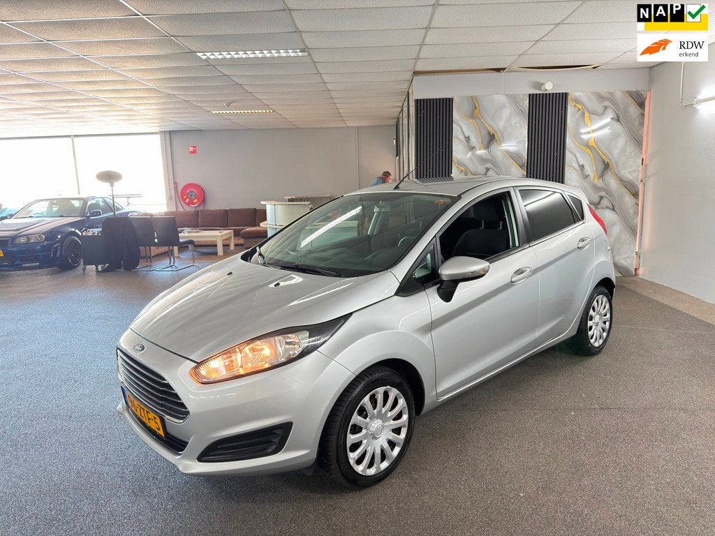 Ford Fiesta 1.0 Champion Facelift,Apk Nieuw,Airco,Start&stop, Euro 5, Stof, Zwart, 525 kg
