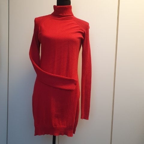 Jurk/trui Fuchsia roze maat M/L nieuw, Kleding | Dames, Maat 38/40 (M), Nieuw, Ophalen of Verzenden, Knielengte
