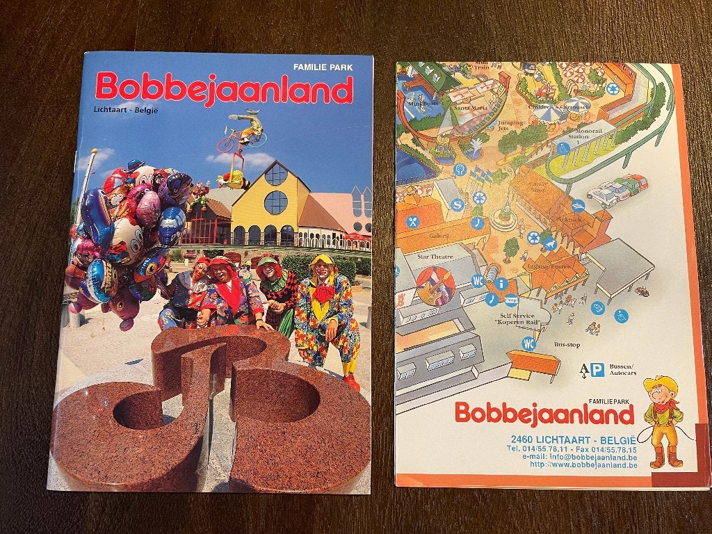 Bobbejaanland Park Boekje 2, Ophalen of Verzenden, Zo goed als nieuw, Overige typen