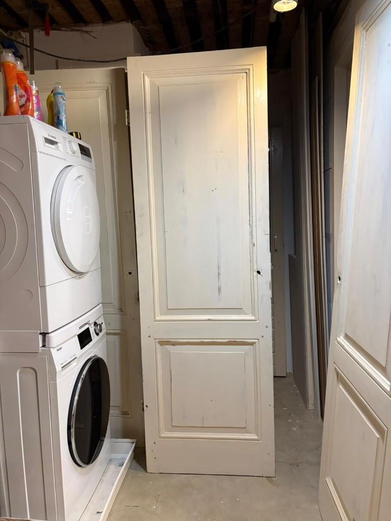 Paneel kastdeuren, paneeldeur kast, paneeldeur met glas, Ophalen, Gebruikt, Minder dan 80 cm, Binnendeur