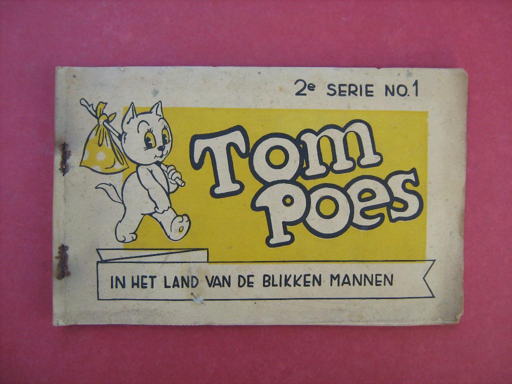 Tom Poes In het land van de blikken mannen 1e dr. 1945 15 Eu, Antiek en Kunst, Antiek | Boeken en Bijbels, Ophalen