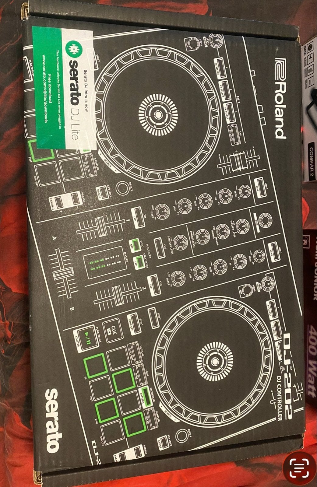 Roland DJ-202 DJ Controller met Serato DJ Lite, Ophalen, Zo goed als nieuw, Dj-set, Overige merken