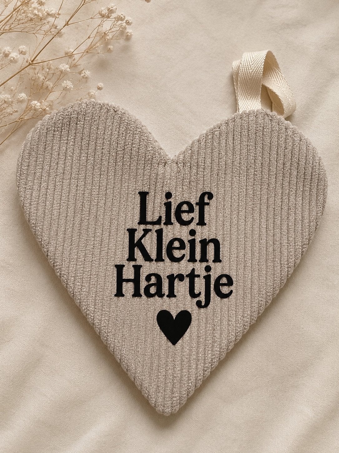 Gepersonaliseerd knuffeldoekje – Hart, Ophalen of Verzenden, Nieuw, Overige typen