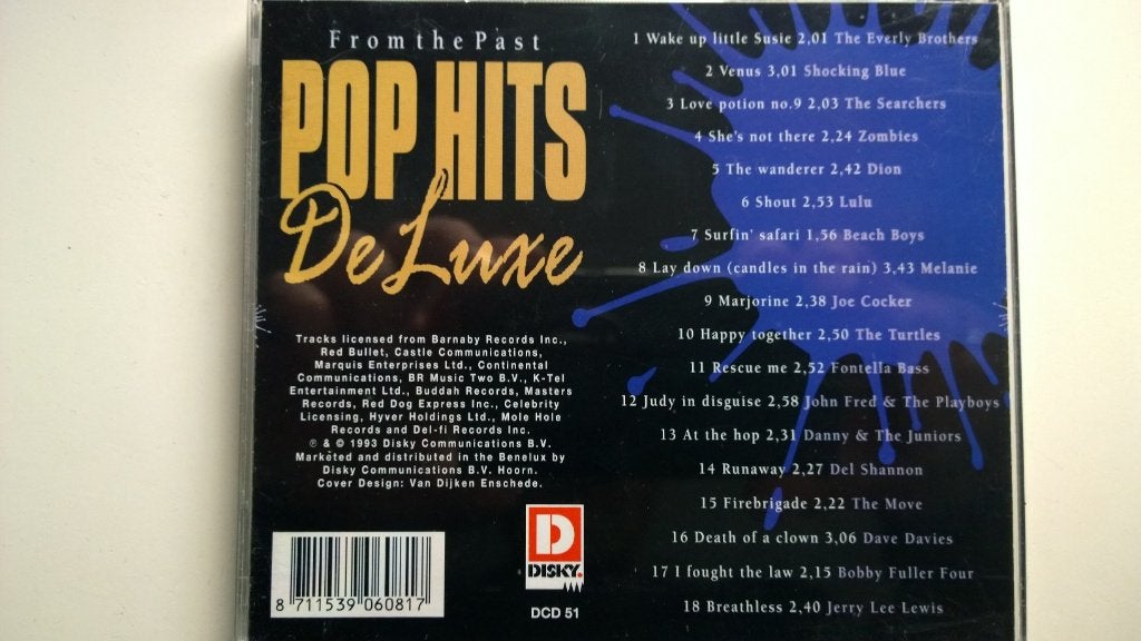 Pop Hits De Luxe Volume 1, Ophalen of Verzenden, Zo goed als nieuw, Pop, Album