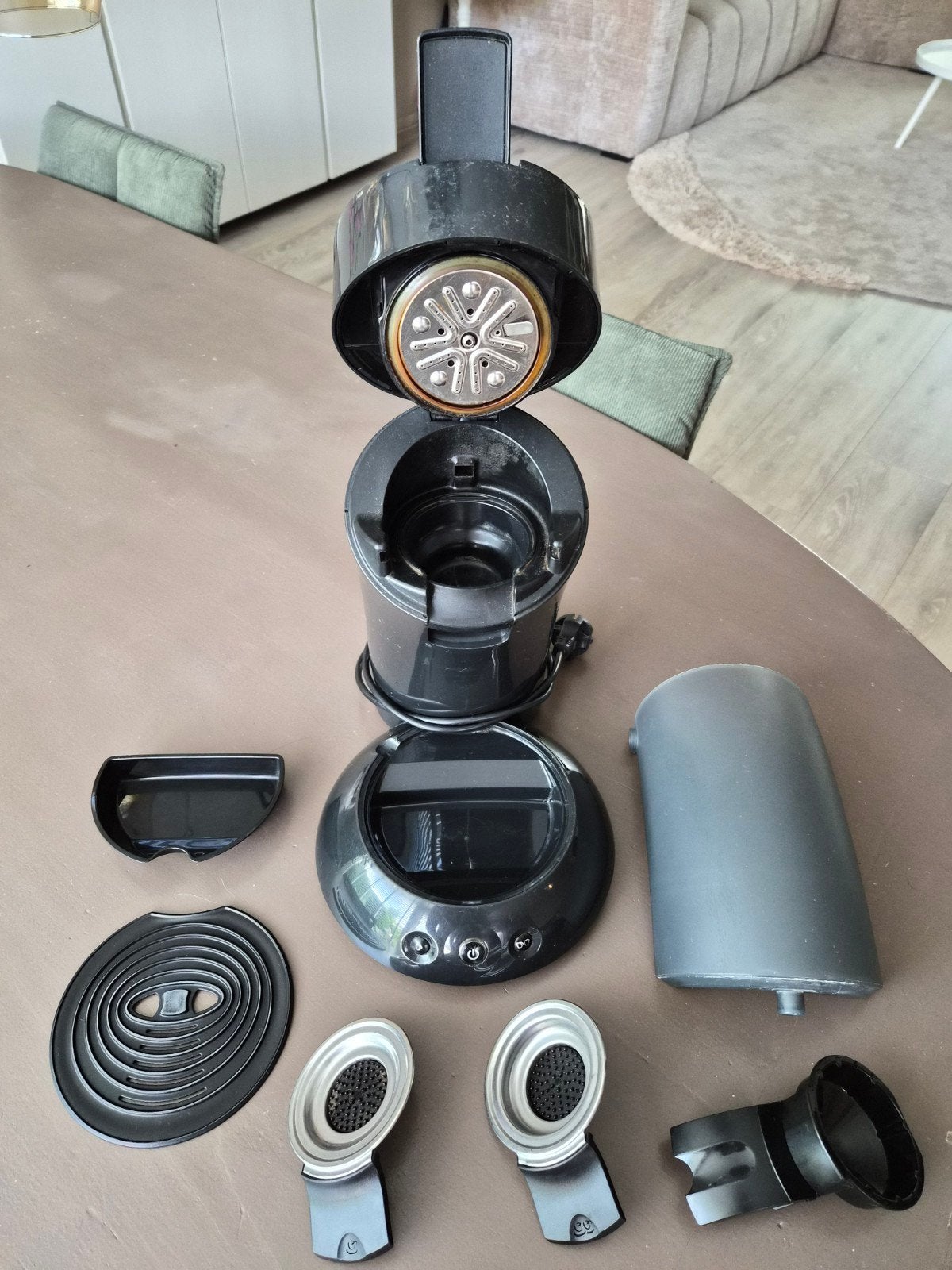 Philips Senseo Original HD7817 Koffiepadapparaat Zwart, Koffiemachine, Ophalen of Verzenden, Zo goed als nieuw, 2 tot 4 kopjes