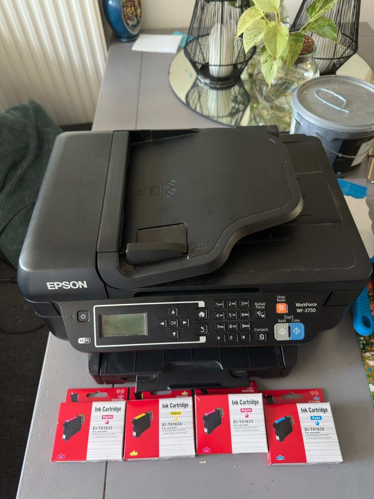 Epson WorkForce WF-2750 printer - Goede staat!, Ophalen, Gebruikt, Inkjetprinter, All-in-one