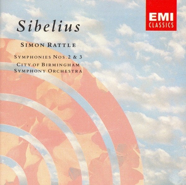 Sibelius - Simon Rattle Symphonies Nos. 2 & 3 CD, Cd's en Dvd's, Cd's | Klassiek, Gebruikt, Ophalen of Verzenden, Romantiek, Orkest of Ballet