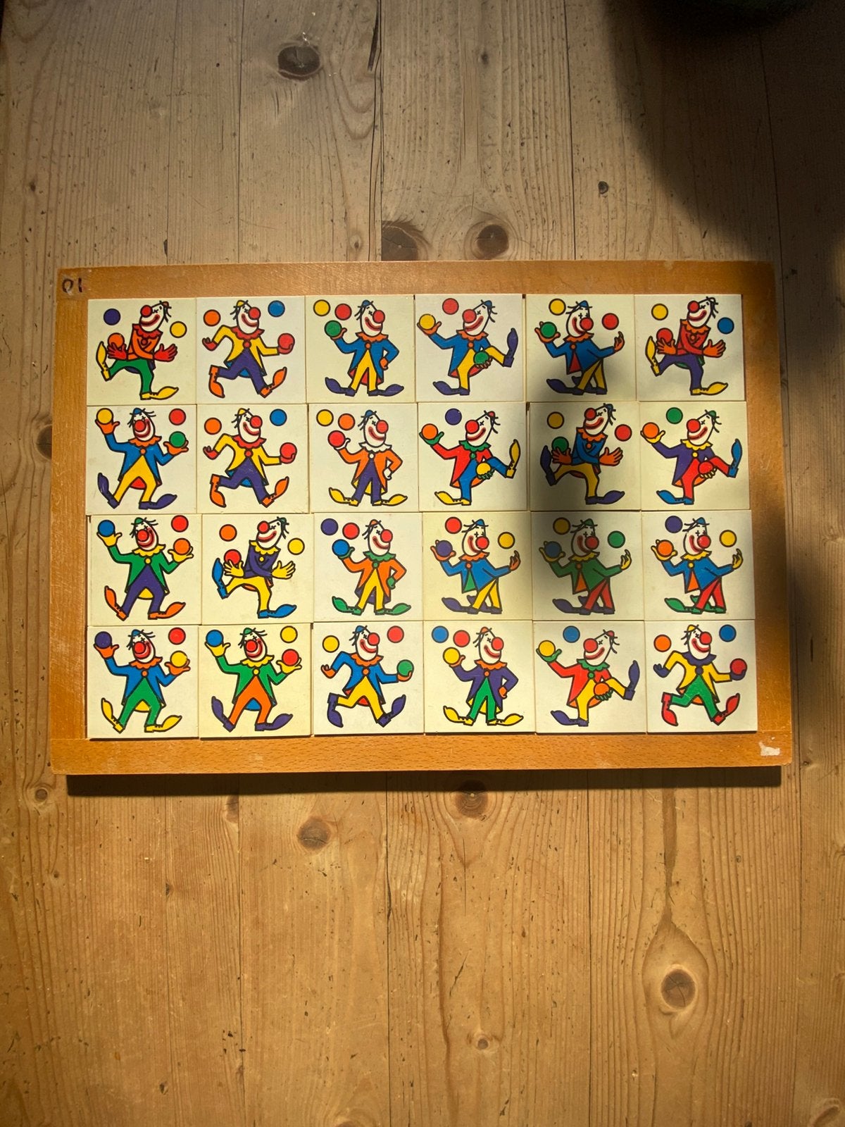 Memory clowns, Kinderen en Baby's, Speelgoed | Educatief en Creatief, Ophalen of Verzenden, Gebruikt, Puzzelen