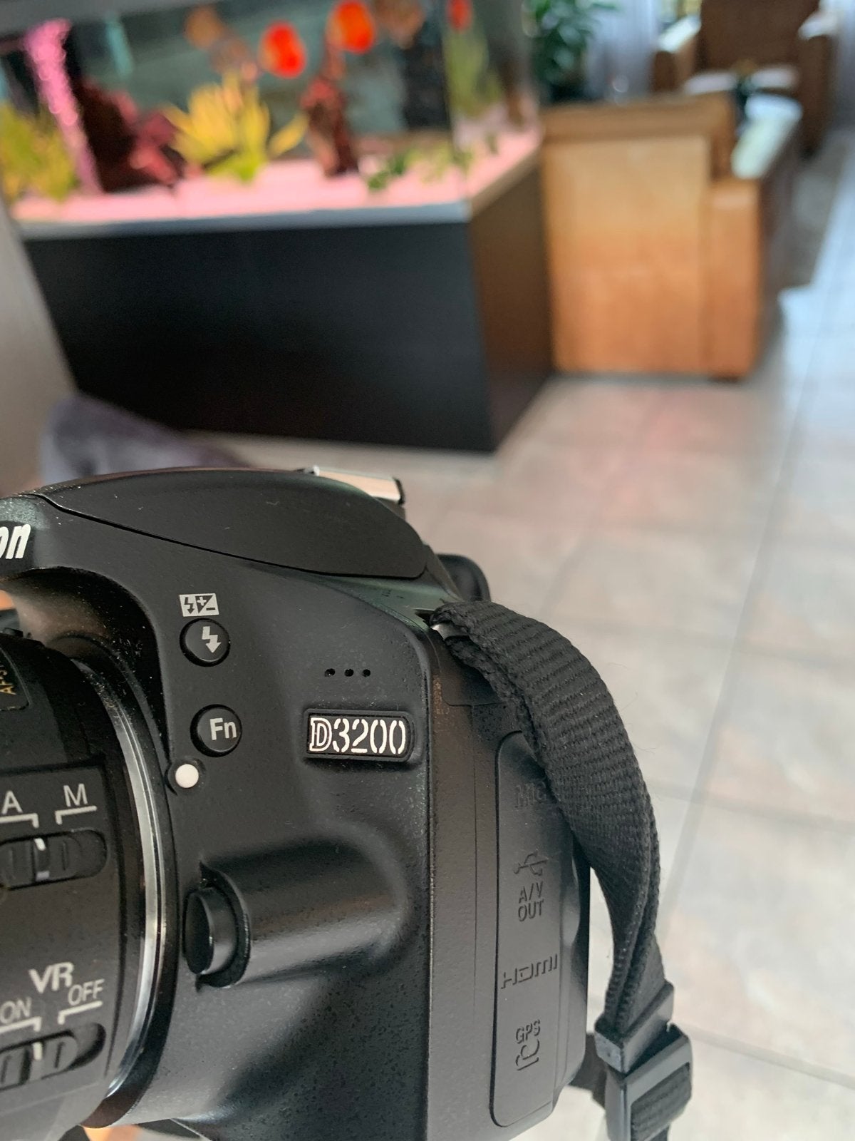 Nikon D3200 Spiegelreflexcamera met accessoires, Ophalen, Gebruikt, Spiegelreflex, Beeldstabilisatie