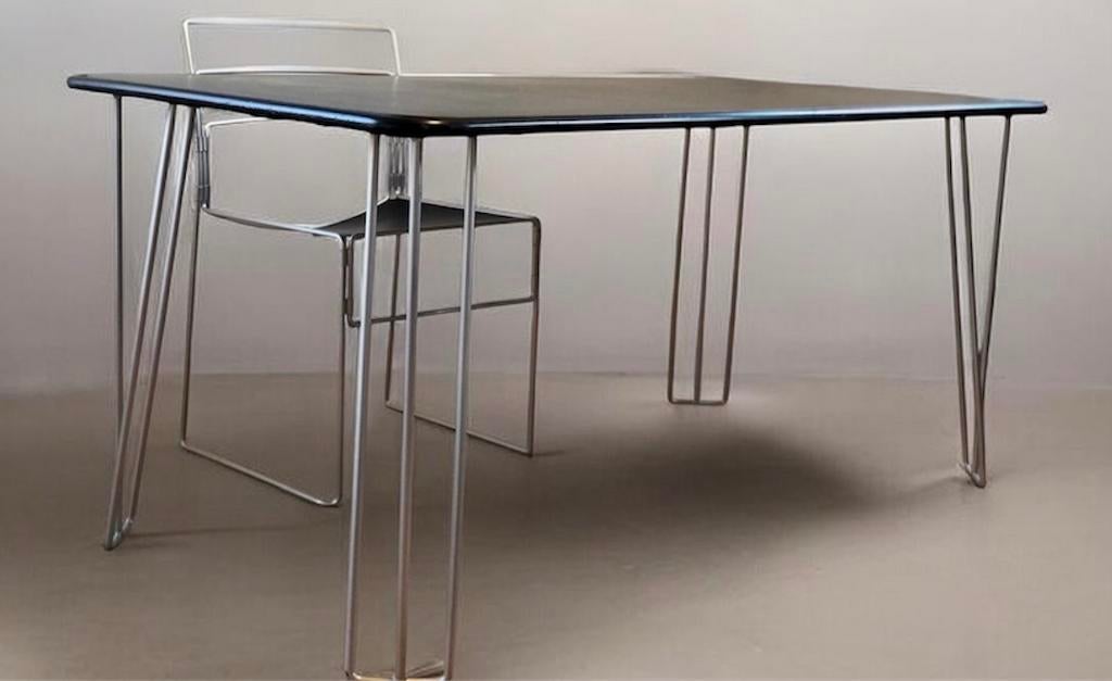 Niels Gammelgaard 'Transit'Bureau/Tafel + stoel- BKS Denmark, Ophalen of Verzenden, Gebruikt