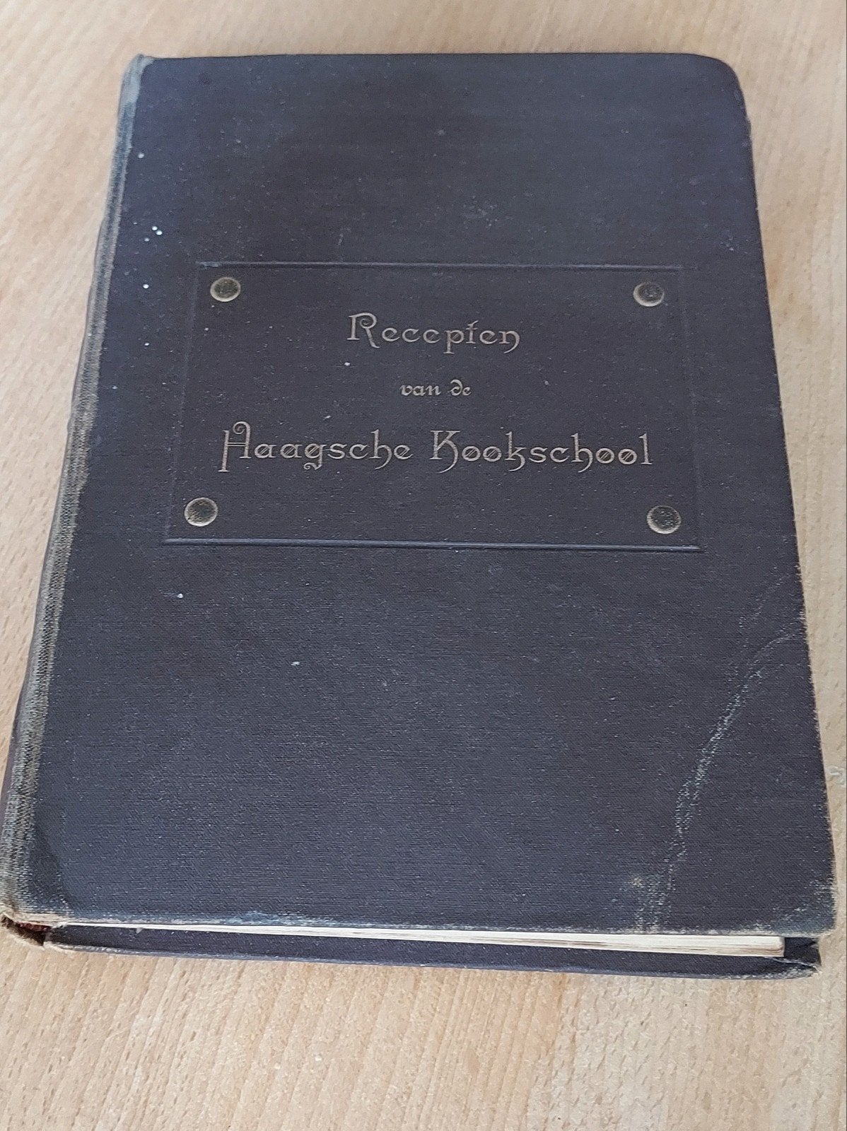 Historisch Kookboek: Recepten van deHaagsche Kookschool 1896, Boeken, Ophalen of Verzenden, Gelezen