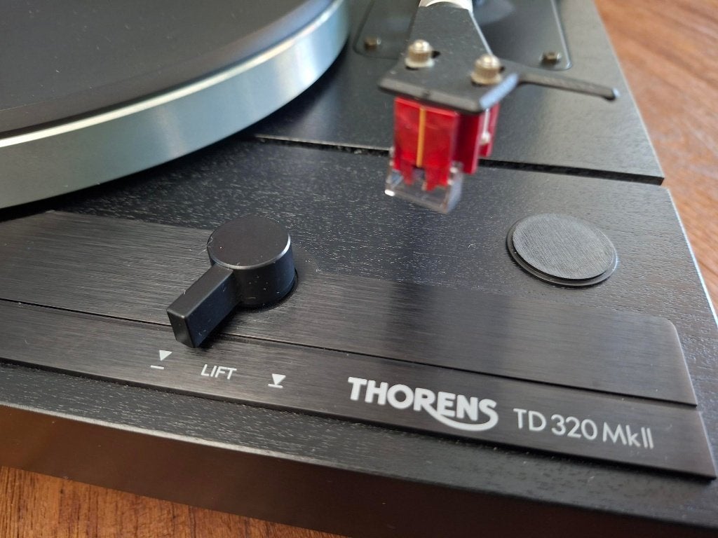 Thorens TD 320 mkii +Denon DL 110 MC element, top combinatie, Audio, Tv en Foto, Platenspelers, Ophalen, Automatisch, Thorens