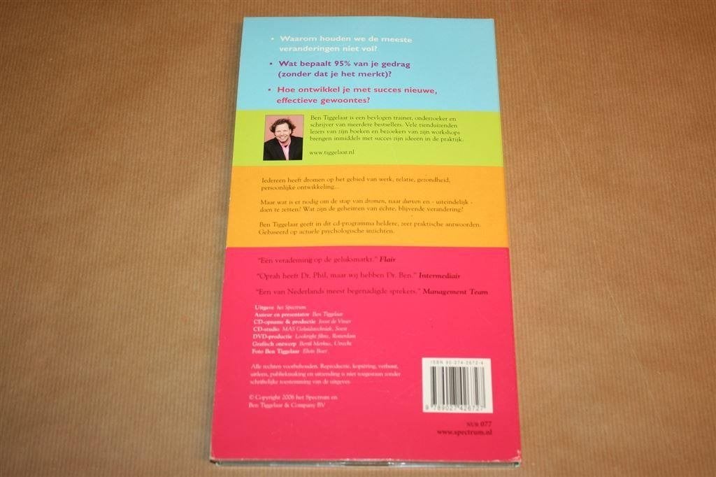 Dromen, Durven, Doen [Luisterboek] Ben Tiggelaar, Ophalen of Verzenden, Gelezen