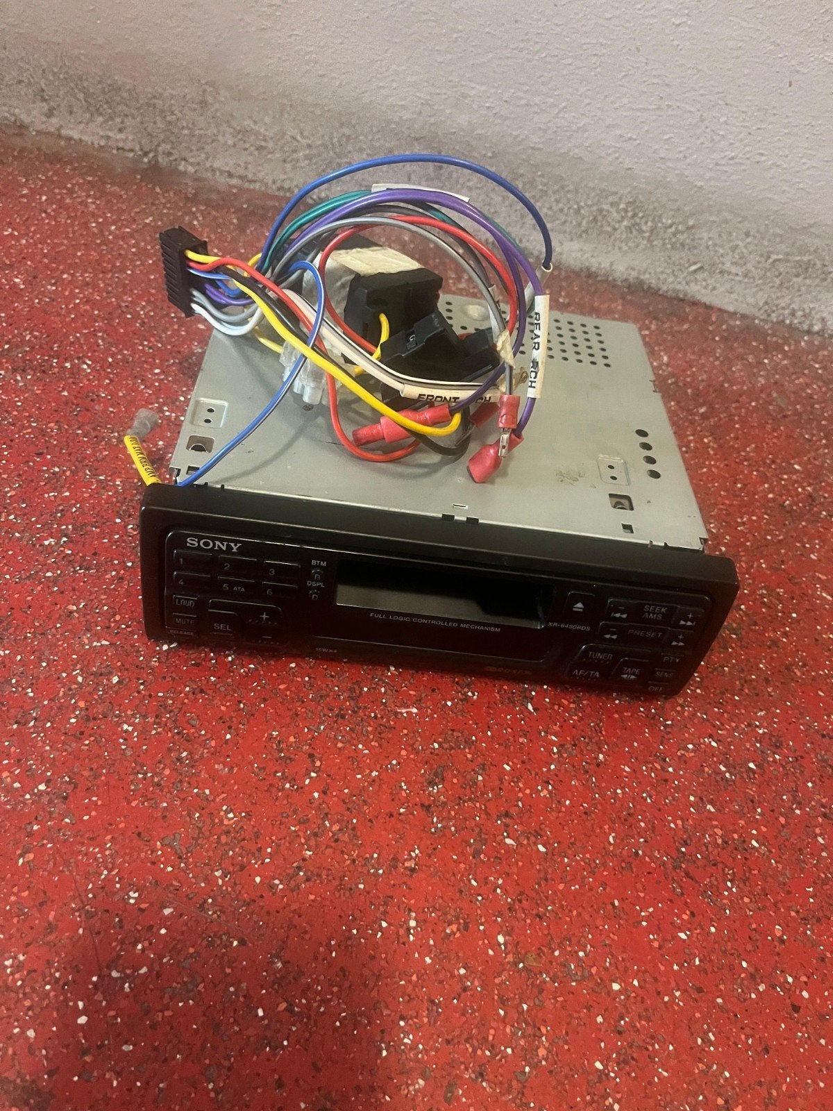 Sony Autoradio XR-6450RDS - Gebruikt, Auto diversen, Ophalen of Verzenden, Gebruikt