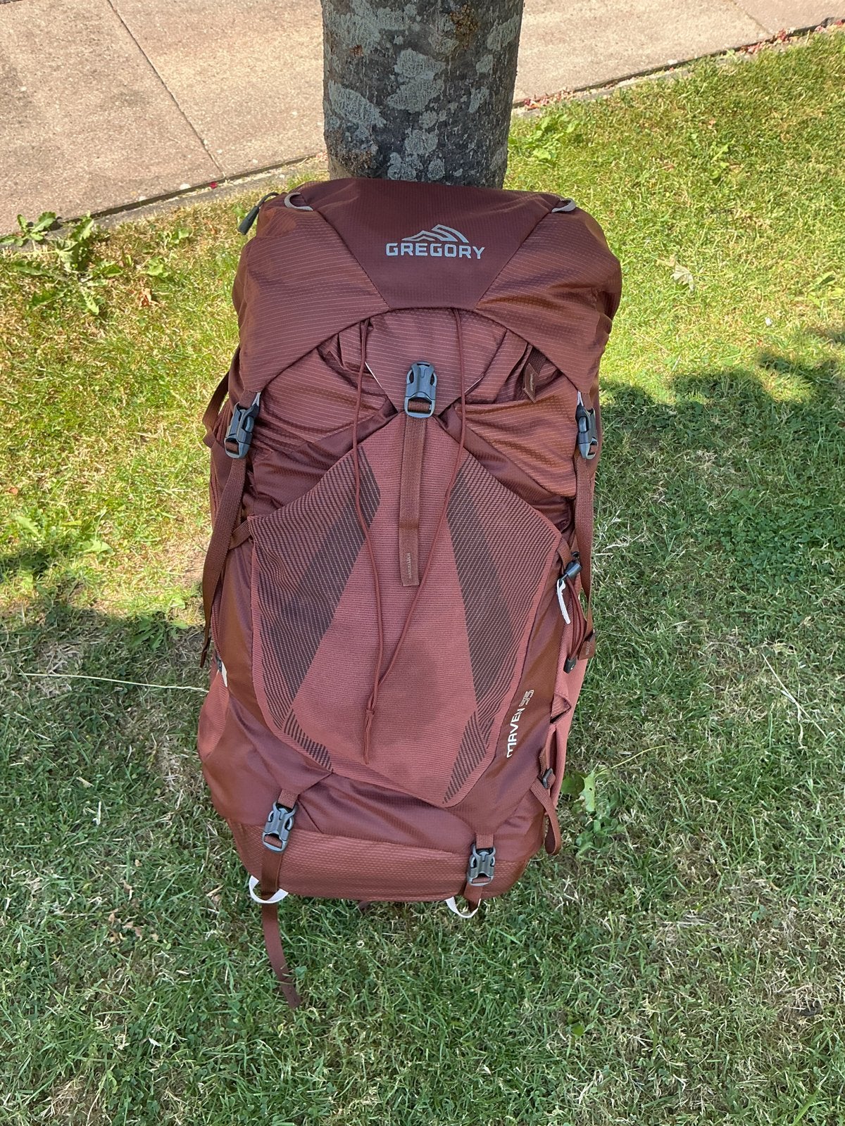 Gregory Maven 55 backpack - dames (bruin), Ophalen of Verzenden, Zo goed als nieuw, Rugzak