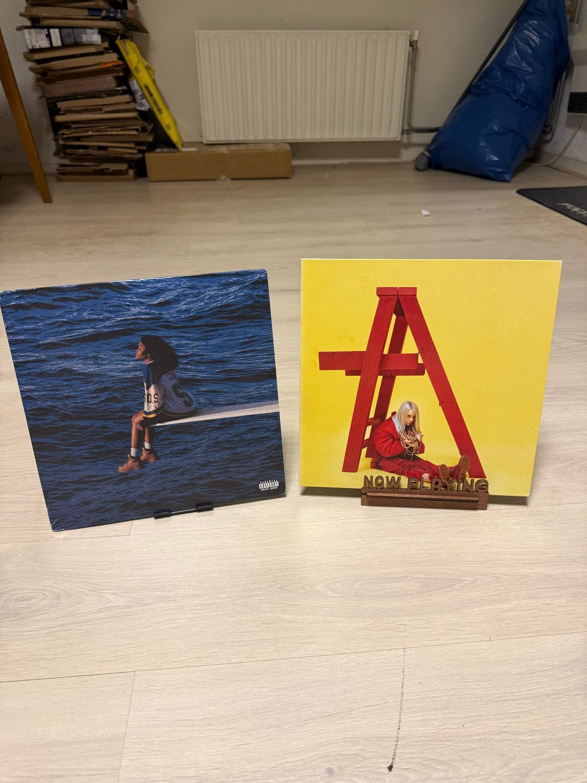 SZA - SOS (Vinyl LP) & Billie Eilish - Don't Smile at Me (EP, Cd's en Dvd's, LP, Gebruikt, Pop, Ophalen of Verzenden