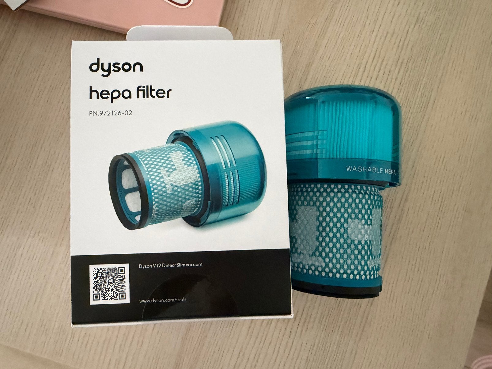 Dyson v12 Detect Slim hepa filter