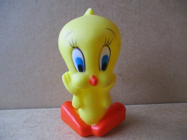 adv10471 tweety piepfiguur, Ophalen, Looney Tunes, Gebruikt, Beeldje of Figuurtje