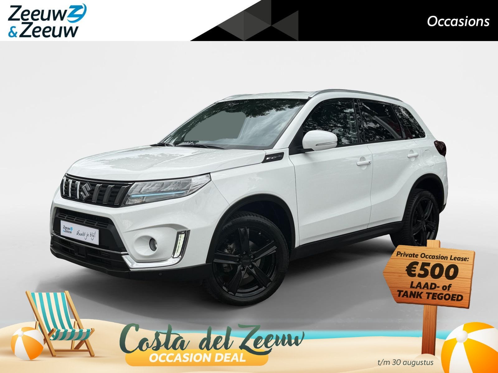 Suzuki Vitara 1.4 Boosterjet Style Smart Hybrid AllGrip | Na, Automaat, 12 maanden, Gebruikt, Euro 6