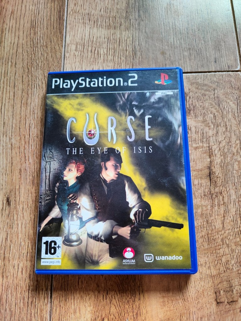 PS2 Spel - Curse the Eyes of Isis, Avontuur en Actie, 1 speler, Ophalen of Verzenden, Zo goed als nieuw