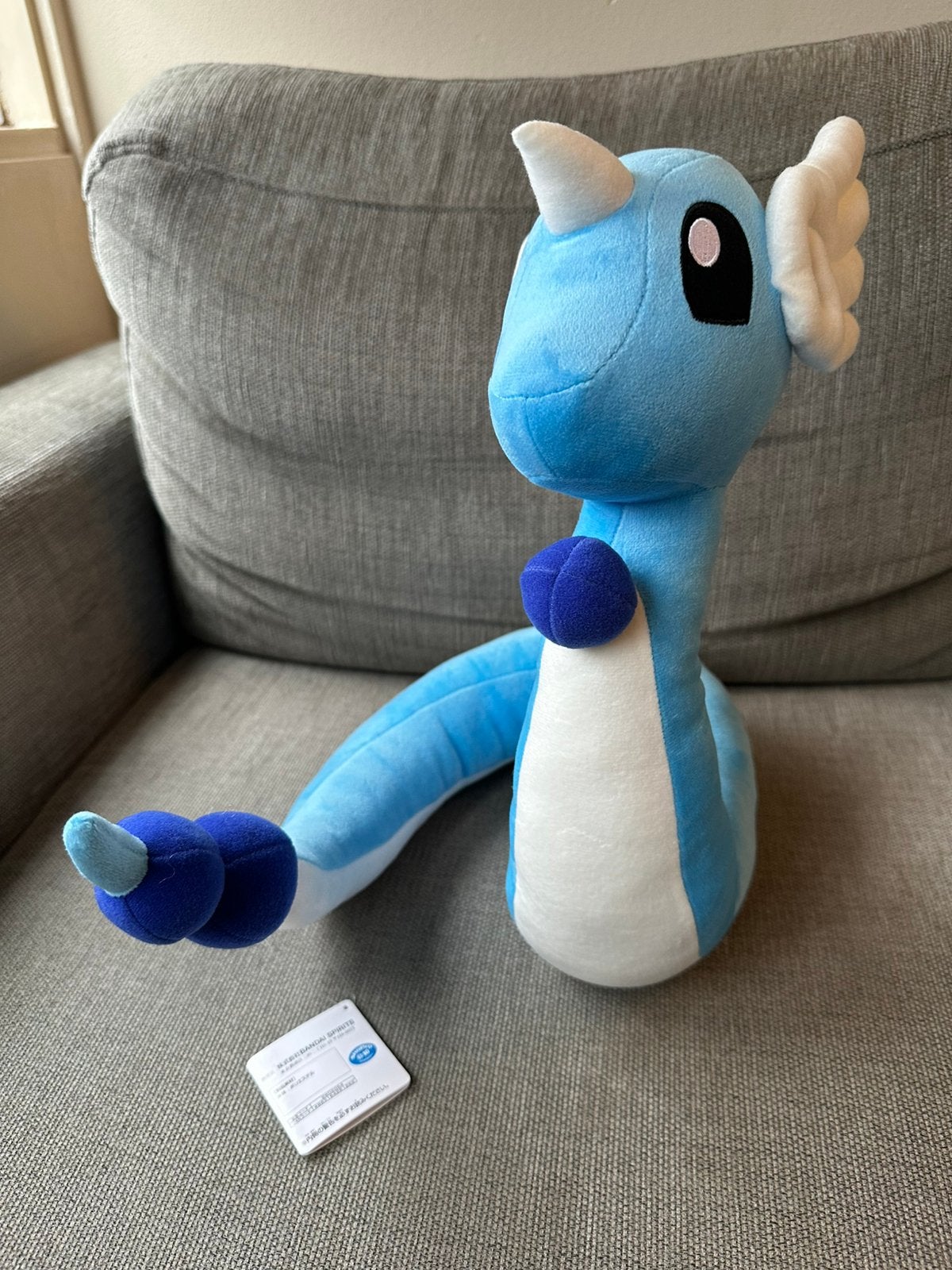 Pokemon Branpesto Dragonair Grote Knuffel uit Japan, Overige merken, Verzenden, Overige typen, Blauw