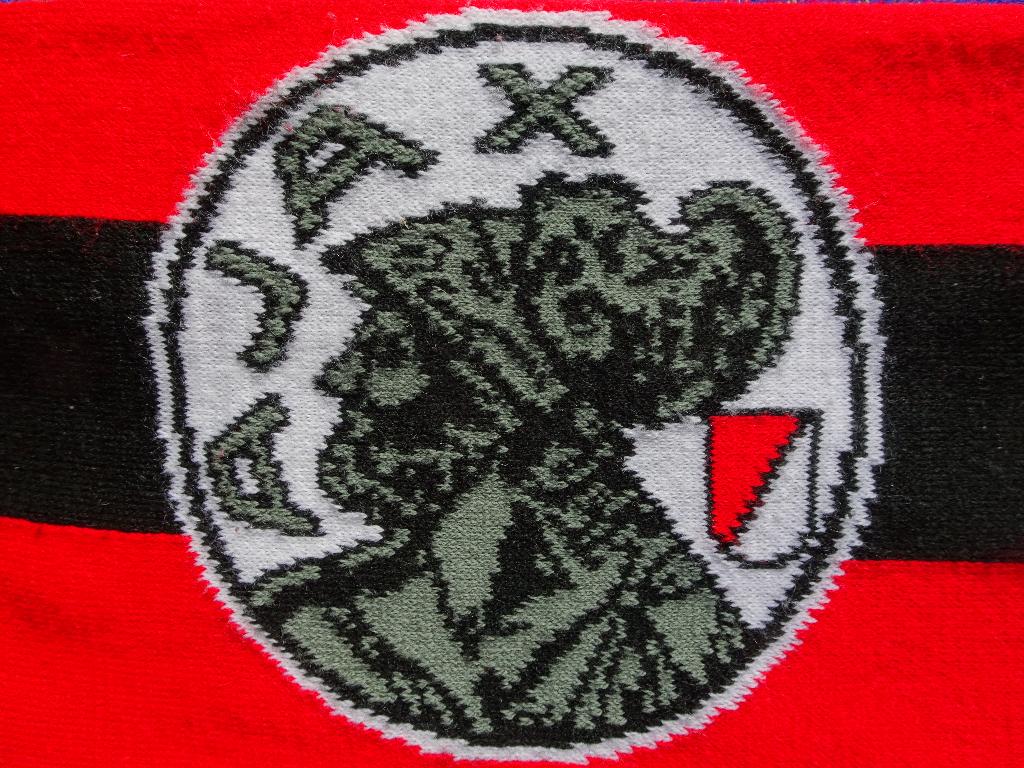 sjaal Ajax F-Side, Ophalen of Verzenden, Zo goed als nieuw, Ajax, Vaantje of Sjaal