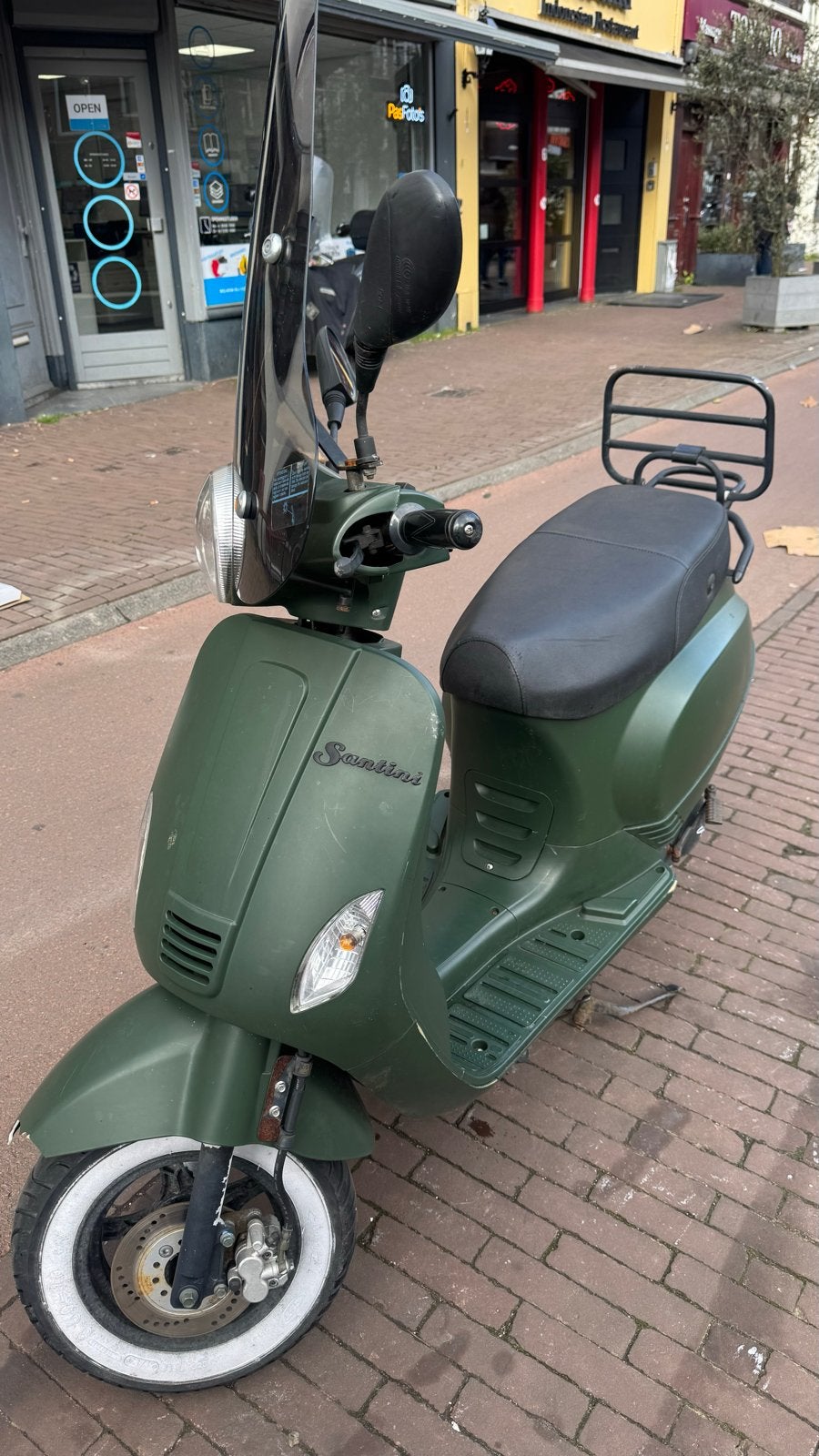 Santini Capri Scooter 50km/u - Recent Grote Beurt!, Ophalen, Gebruikt, Benzine, Overige merken