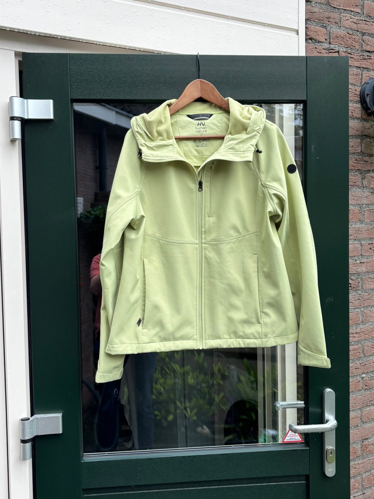 Human nature dames jas maat L, Ophalen, Zo goed als nieuw, Maat 42/44 (L), Groen