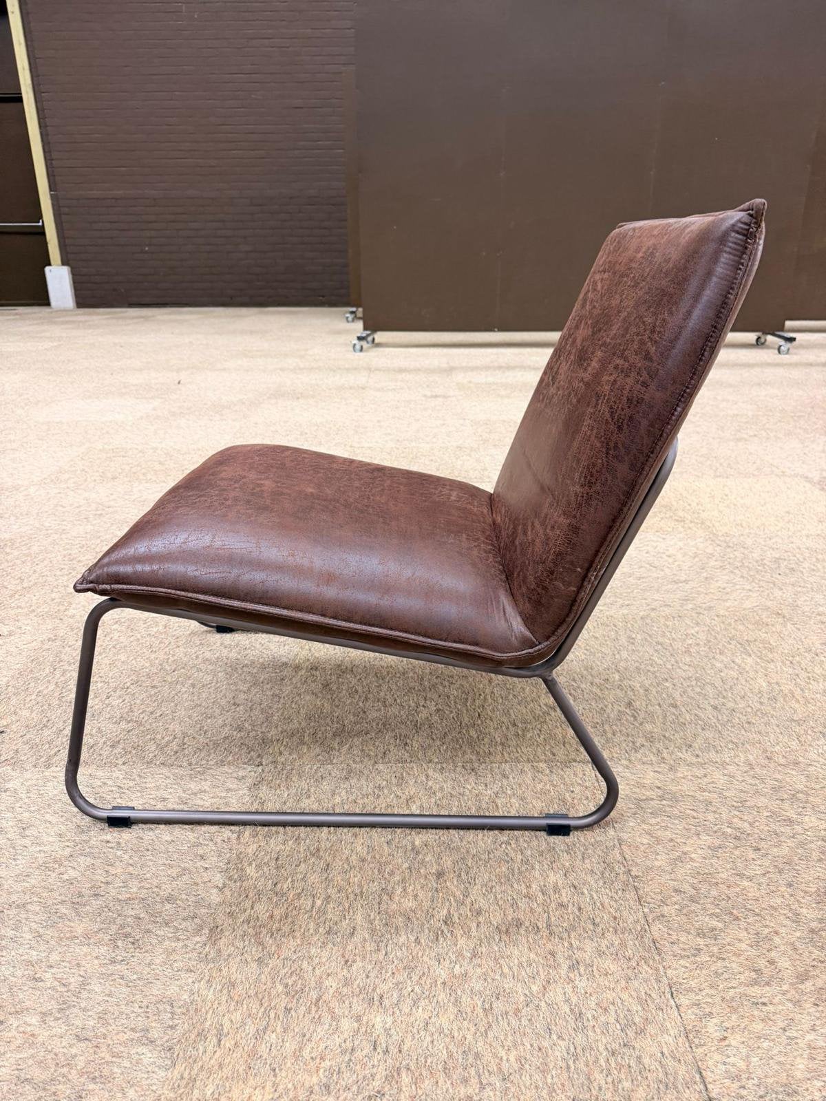 4 x Fauteuils bruin ZEER GOEDE STAAT, Ophalen, 75 tot 100 cm, Zo goed als nieuw, Stof