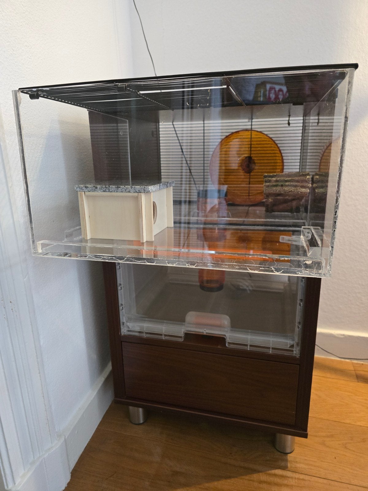 Te koop: Omlet kooi voor dwerghamster, Ophalen, Kooi, 60 tot 90 cm, Minder dan 75 cm