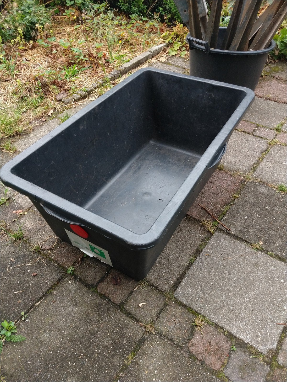 plastic bak, Ophalen, Gebruikt, 40 tot 60 cm, 75 tot 100 cm