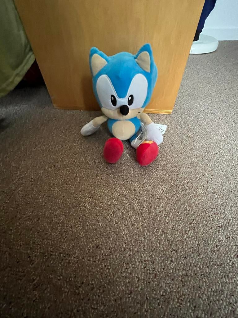 Sonic knuffel, Ophalen of Verzenden, Zo goed als nieuw, Overige typen