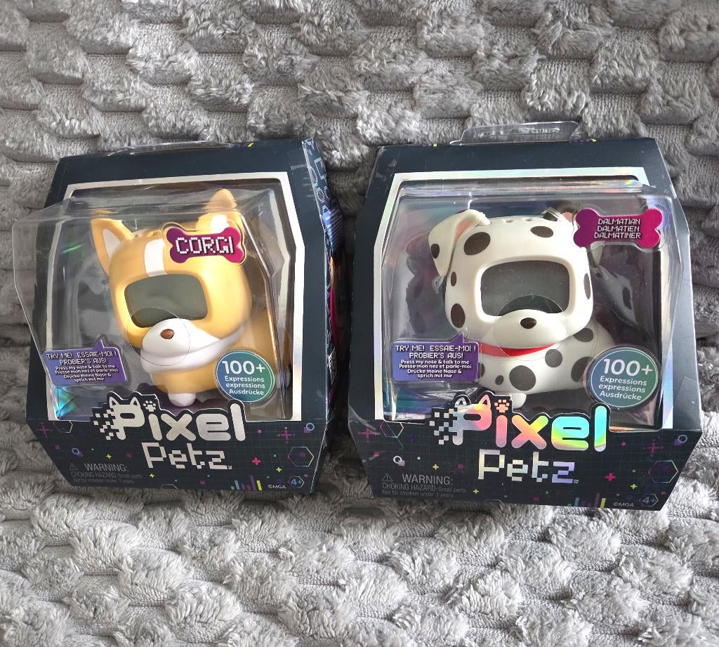 Pixel Petz Corgi en Dalmatiër Speelgoedrobot; PRIJS PER STUK, Ophalen, Nieuw, Jongen of Meisje