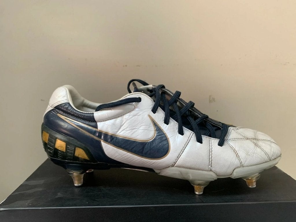 nike air zoom total 90 strike t90 laser sg vapor s maat 42,5, Sport en Fitness, Voetbal, Gebruikt, Maat XS of kleiner, Schoenen