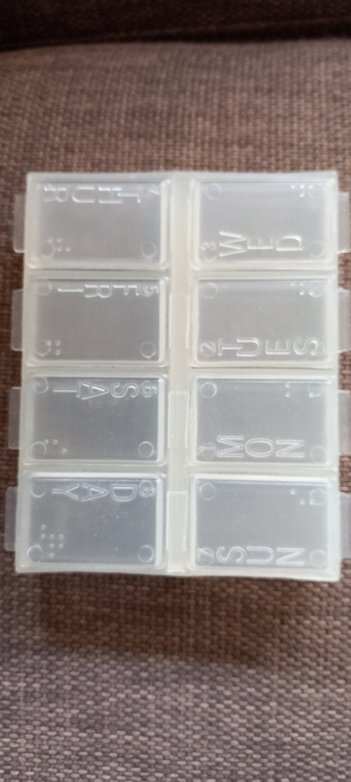 Nieuw pillendoosje, nieuwe pillendoos. Voor 8 dagen, 1 euro., Sieraden, Tassen en Uiterlijk, Ophalen of Verzenden, Nieuw