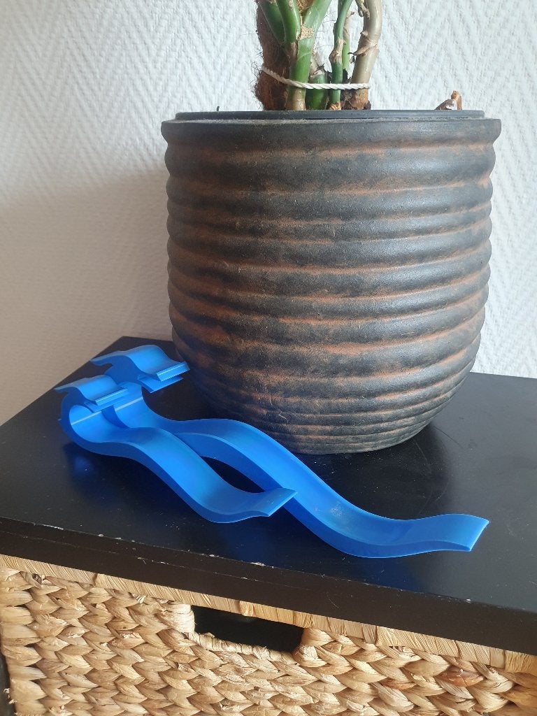 Wierrook incense houder, Kunststof, Blauw, Ophalen of Verzenden, Zo goed als nieuw