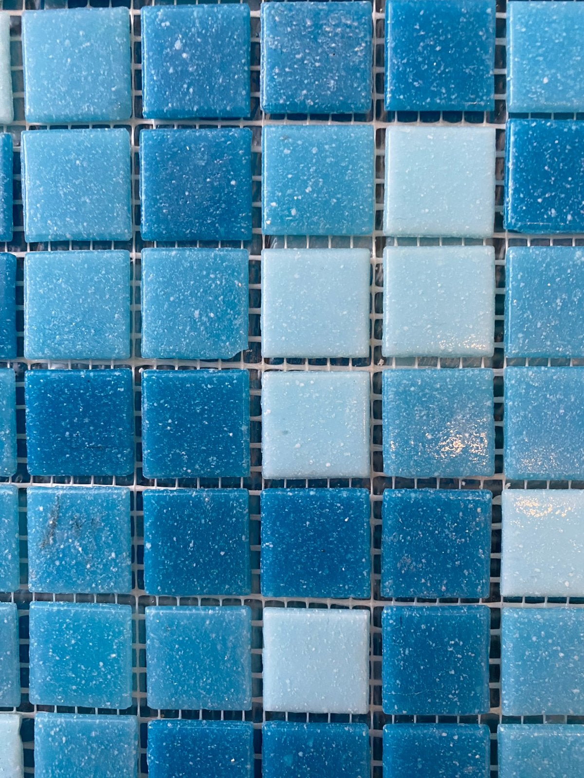 Mozaiek glas tegels, Ophalen, Nieuw, Minder dan 20 cm, Minder dan 5 m²