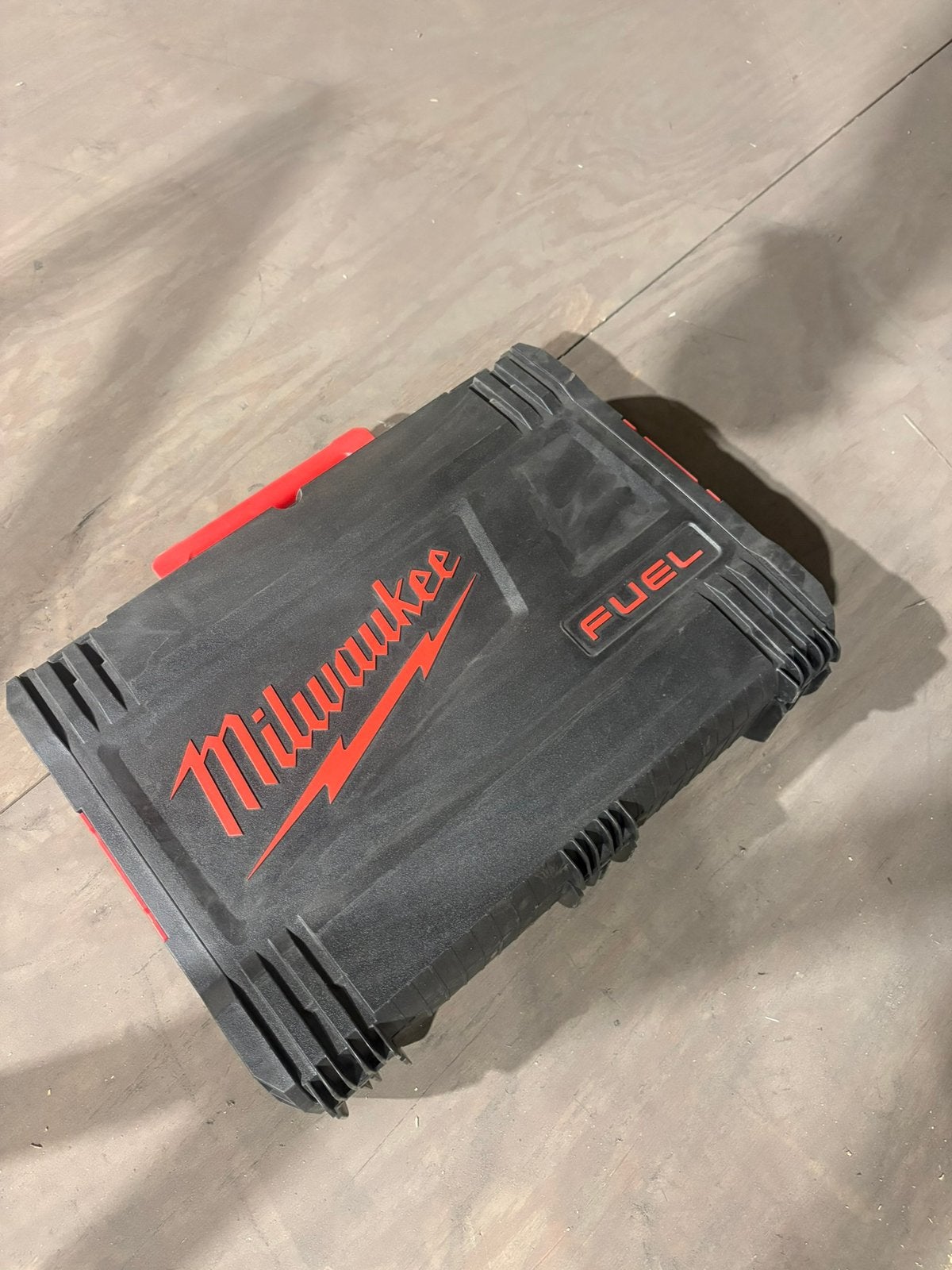 Nieuwe milwaukee HD koffers leeg