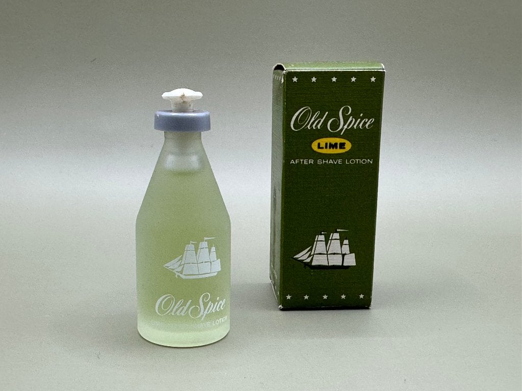 Old Spice Lime ASL  7 ml, Verzenden, Nieuw, Miniatuur, Gevuld